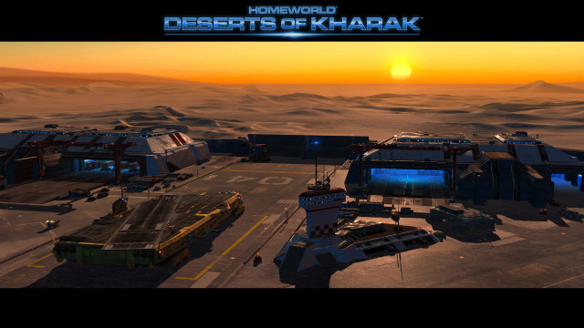 Desert sunset sky vehicles background free wallpaper for desktop - medium preview image