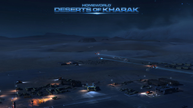 Desert vehicles sky stars screenshot free wallpaper for desktop - medium preview image