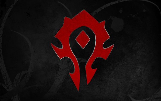 Red black logo dark background #2 free wallpaper for desktop - medium preview image