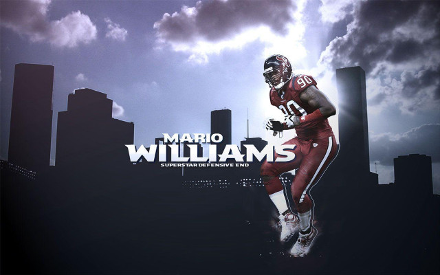 Football player running city background free wallpaper for desktop - medium preview image