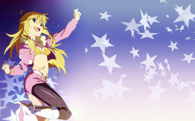 Girl pink outfit dancing stars free wallpaper for desktop - medium preview image