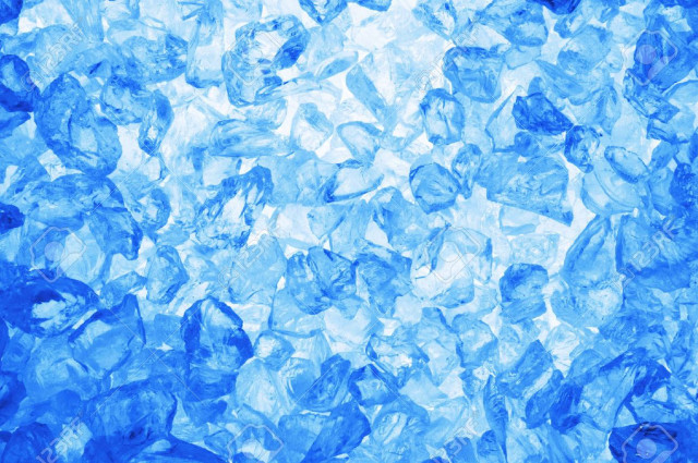 Blue background ice cubes surface free wallpaper for desktop - medium preview image
