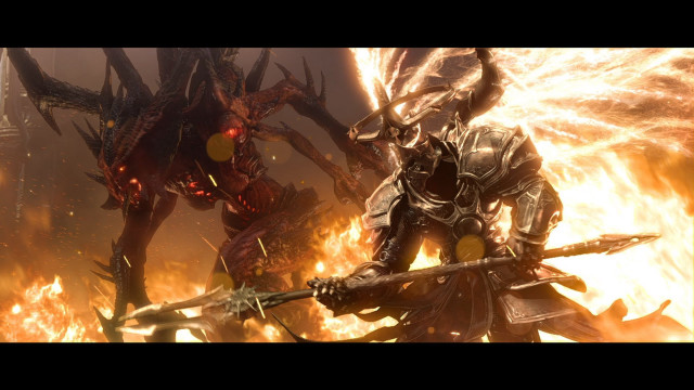 Demonic demon knight fight video free wallpaper for desktop - medium preview image