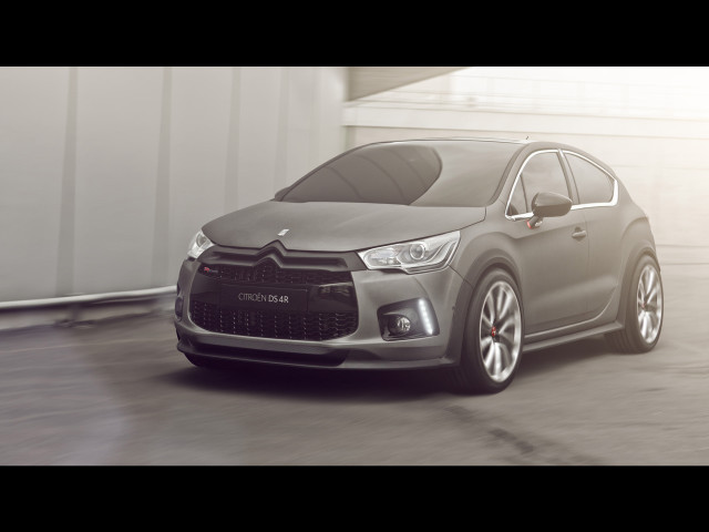 Grey citroen driving street white free wallpaper for desktop - medium preview image