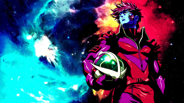 Man space suit holding ball free wallpaper for desktop - medium preview image