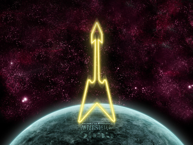 Space shuttle flying planet stars free wallpaper for desktop - medium preview image