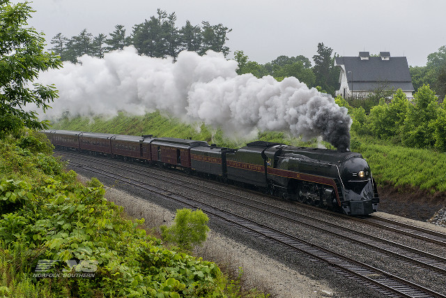 Train traveling smoke stacks tracks free wallpaper for desktop - medium preview image