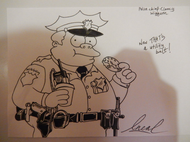 Police officer cupcake microphone note free wallpaper for desktop - medium preview image