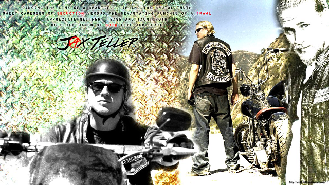 Man motorcycle collage helmet sunglasses free wallpaper for desktop - medium preview image