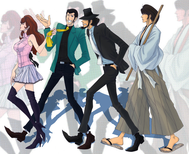 People walking street different outfits free wallpaper for desktop - medium preview image