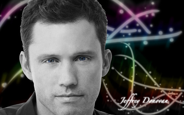 Man black shirt colorful background free wallpaper for desktop - medium preview image