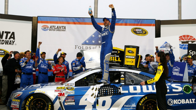 Man standing car trophy hands free wallpaper for desktop - medium preview image