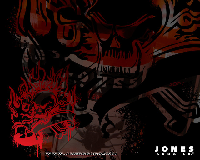 Black red poster skull dragon free wallpaper for desktop - medium preview image