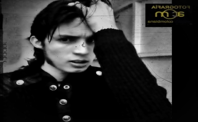 Man black shirt black sweater free wallpaper for desktop - medium preview image