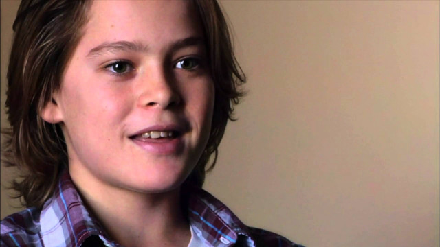 Young boy plaid shirt tie free wallpaper for desktop - medium preview image