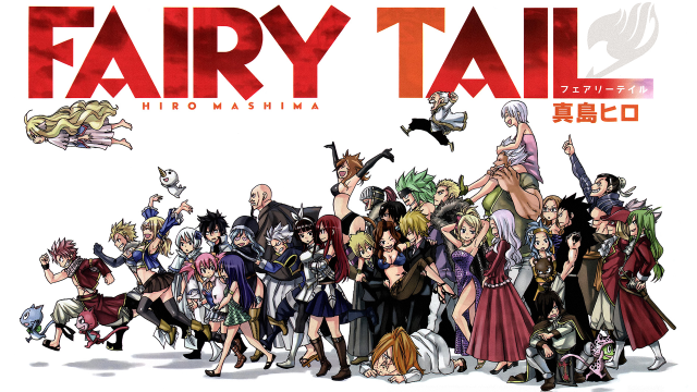 Anime characters fairy tail white free wallpaper for desktop - medium preview image