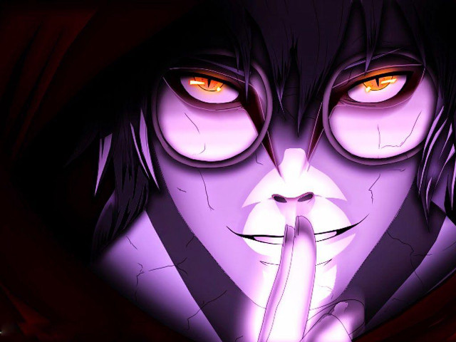 Cartoon cobra cyberpunk glowing eyes free wallpaper for desktop - medium preview image