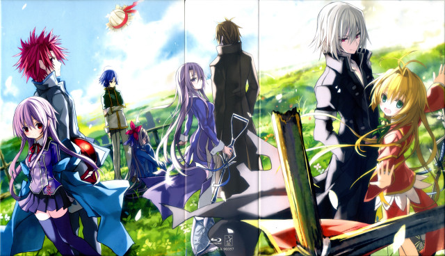 Anime characters field swords group free wallpaper for desktop - medium preview image
