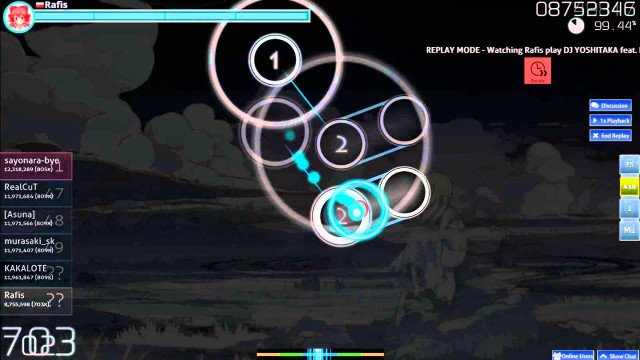 Computer screen clock face side free wallpaper for desktop - medium preview image