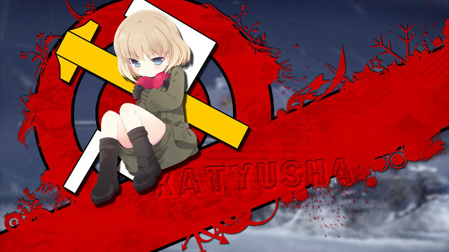 Anime girl red cross red free wallpaper for desktop - medium preview image