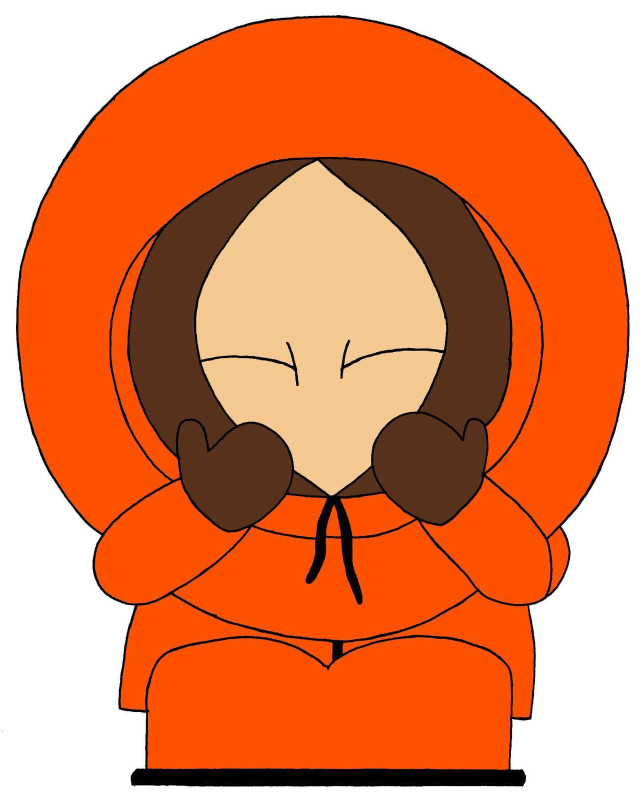 Cartoon character hoodie frown face free wallpaper for mobile - medium preview image