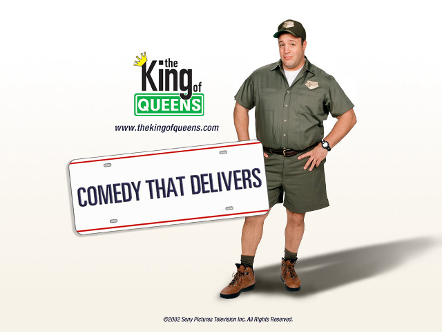 Man holding sign comedy delivers free wallpaper for desktop - medium preview image