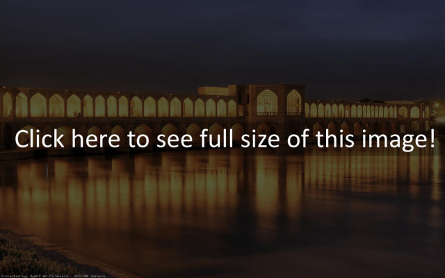 Water bridge tiltshift widescreen hurufiyya free wallpaper for desktop - medium preview image