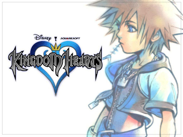 Kingdom hearts logo heart figure free wallpaper for desktop - medium preview image