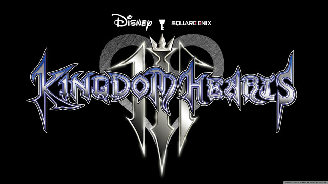 Kingdom hearts logo black background #2 free wallpaper for desktop - medium preview image