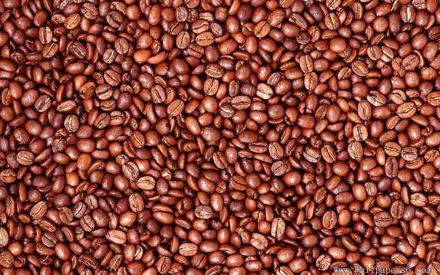 Coffee beans autumn halloween pumpkin free wallpaper for desktop - medium preview image