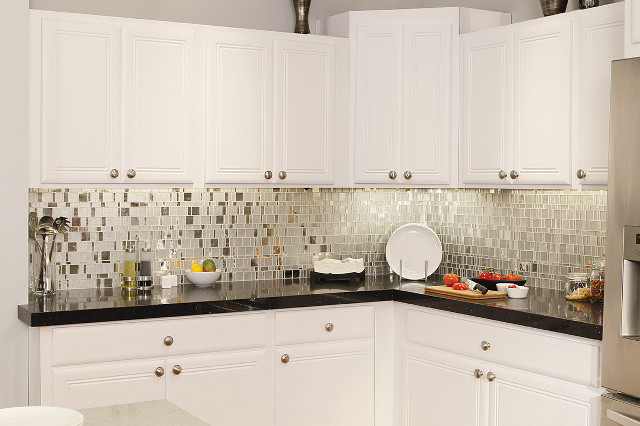 Kitchen white cabinets black countertops free wallpaper for desktop - medium preview image