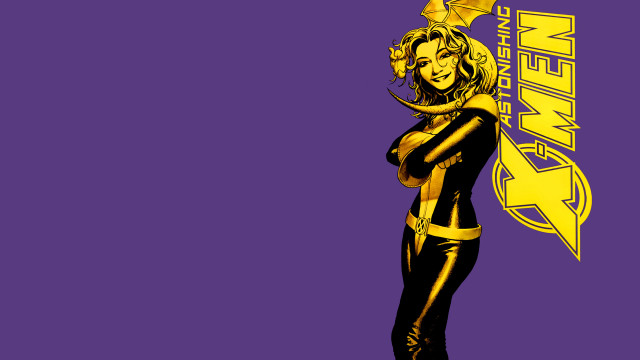 Woman black yellow outfit bat free wallpaper for desktop - medium preview image