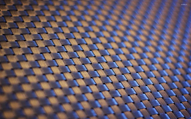 Blue brown woven material closeup free wallpaper for desktop - medium preview image