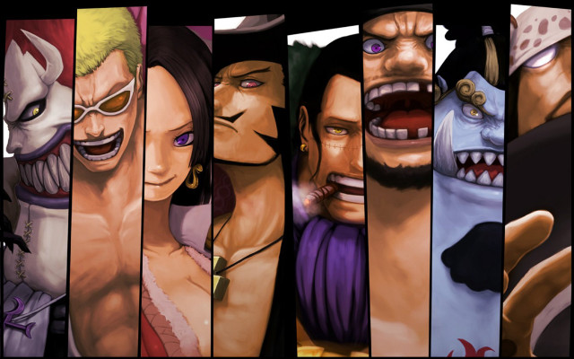 Cartoon characters expressions hair colors #2 free wallpaper for desktop - medium preview image