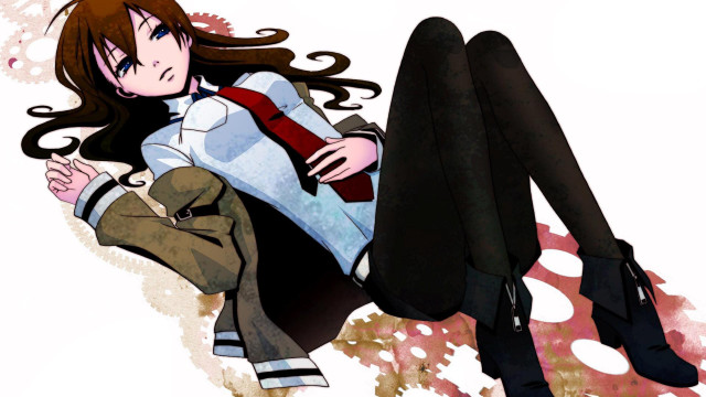 Woman crossed legs white shirt free wallpaper for desktop - medium preview image