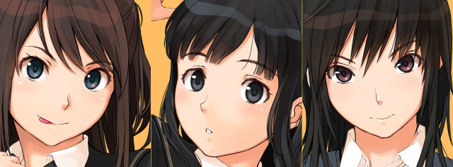 Girl black jacket long hair free wallpaper for desktop - medium preview image