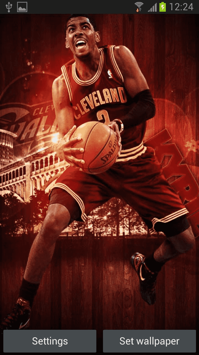 Basketball player jumping future concept free wallpaper for mobile - medium preview image