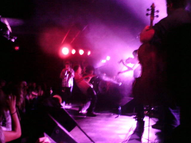 Band concert purple lighting smoke free wallpaper for desktop - medium preview image