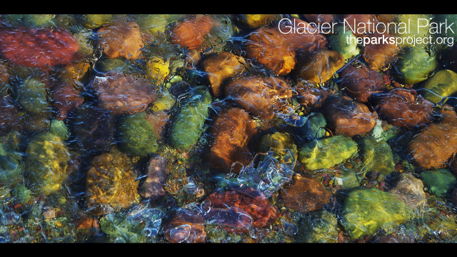 Close up rocks underwater glacier free wallpaper for desktop - medium preview image