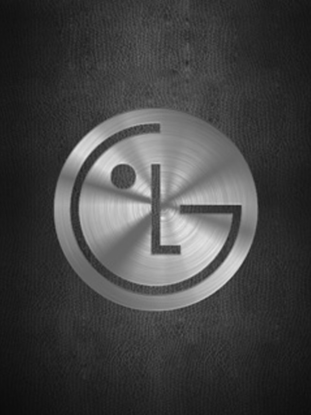 Metal button black background silver free wallpaper for mobile - medium preview image