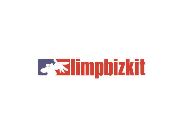 Red blue logo bear limpbizkit free wallpaper for desktop - medium preview image