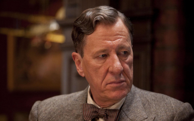 Man suit bowtie serious look free wallpaper for desktop - medium preview image