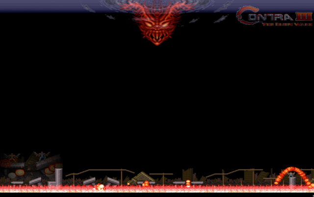 Dark red demon game screenshot free wallpaper for desktop - medium preview image