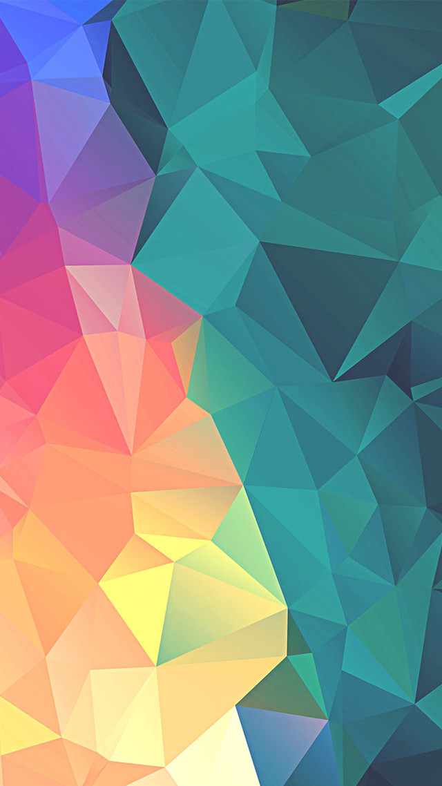Colorful abstract background triangle bright free wallpaper for mobile - medium preview image