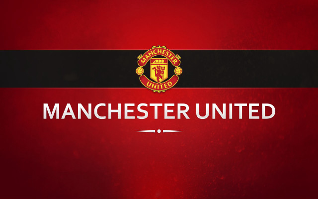 Manchester united wallpaper black red free wallpaper for desktop - medium preview image