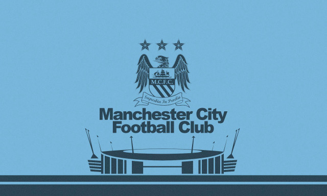 Manchester city stadium logo stars free wallpaper for desktop - medium preview image