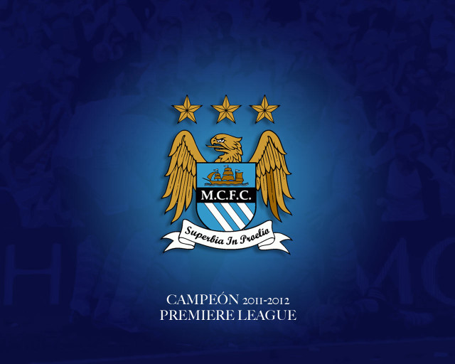 Blue background emblem stars design free wallpaper for desktop - medium preview image