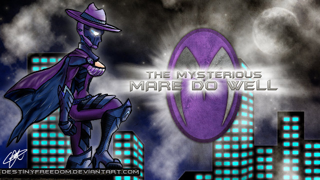 Mysterious mare do well purple free wallpaper for desktop - medium preview image