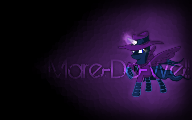 Purple pony hat name face free wallpaper for desktop - medium preview image