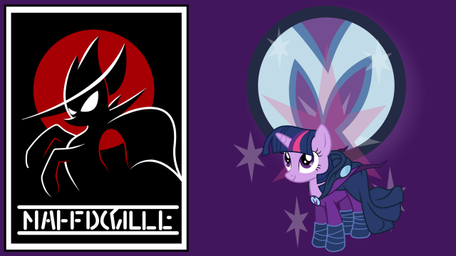 Cartoon character purple background red free wallpaper for desktop - medium preview image